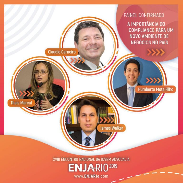 Criminalista James Walker será palestrante no Encontro da Jovem Advocacia da OAB