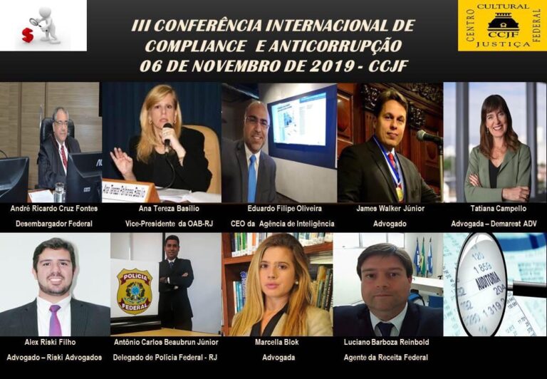 Criminalista James Walker será Palestrante da III Conferência Internacional de Compliance e Anticorrupção