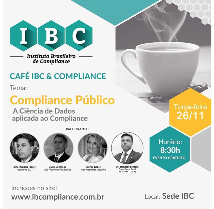 Criminalista James Walker recebe o Controlador Geral do Estado do Rio de Janeiro em Evento no IBC