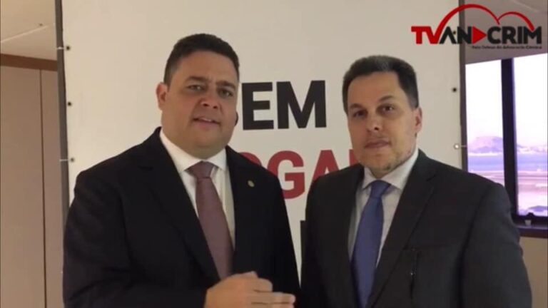 Criminalista James Walker recebe apoio do Presidente Nacional da OAB para a ANACRIM