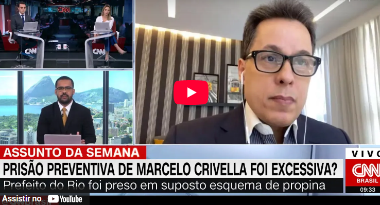 James Walker comenta prisão preventiva na CNN Brasil