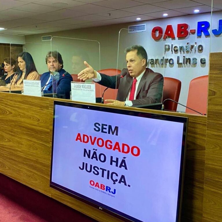 CRIMINALISTA JAMES WALKER FAZ A ABERTURA DE EVENTO DO IBRAPEJ COM APOIO DA ANACRIM