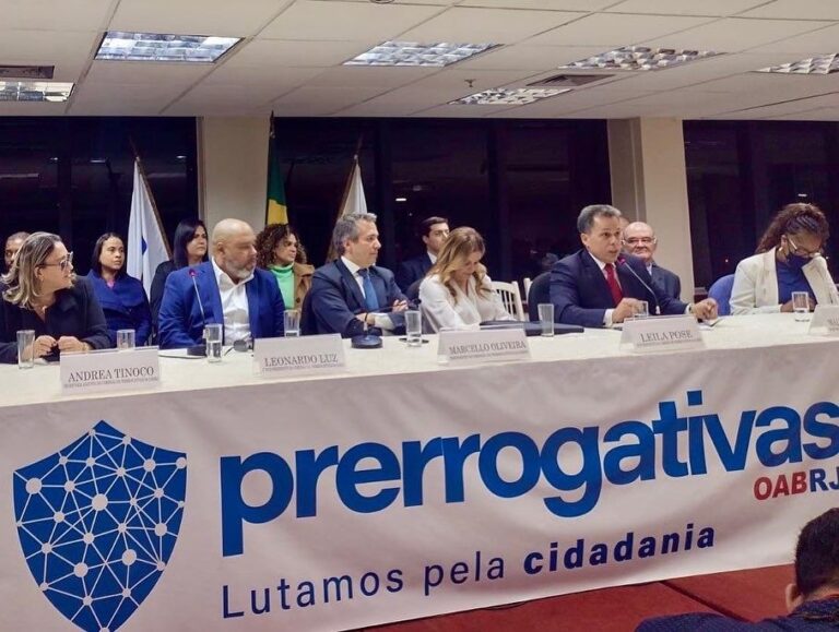 CRIMINALISTA JAMES WALKER REPRESENTOU A ANACRIM NA POSSE DA COMISSÃO DE PRERROGATIVAS DA OAB-RJ