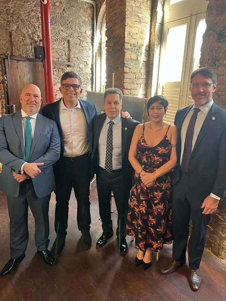 PRESIDENTE JAMES WALKER NO ALMOÇO EM HOMENAGEM AOS 05 ANOS DA ANACRIM