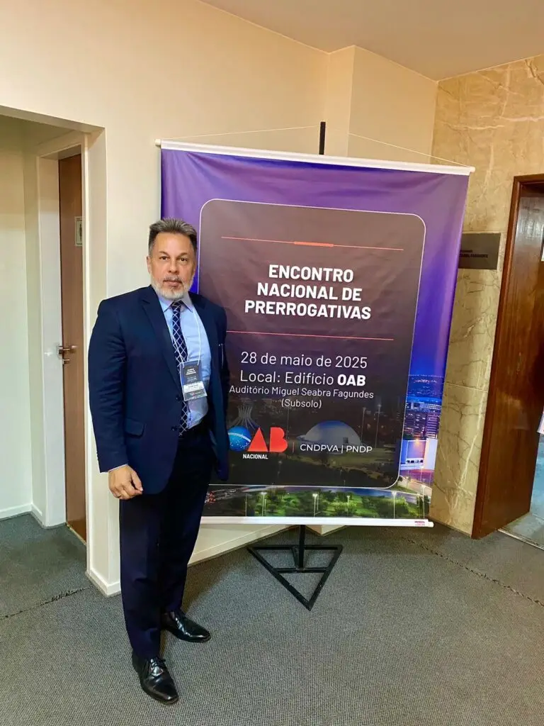 CRIMINALISTA JAMES WALKER REPRESENTA OAB-RJ NO CONSELHO FEDERAL EM BRASÍLIA